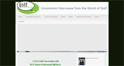 Desktop Screenshot of golfconversations.com